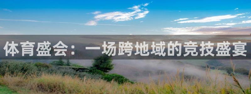 体育盛会：一场跨地域的竞技盛宴